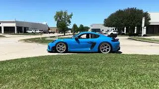 Porsche GT4 RS with FULL Titanium iPE Exhaust including Header Section