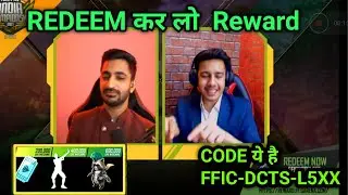 redeem code ffic 2021 freefire/ffic redeem code/redeem code ffic today/freefire live watching reward
