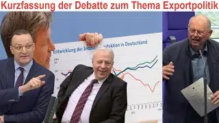 Bundestagsdebatte "Exportpolitik": Robert Farle kontert SPD-Mann Töns