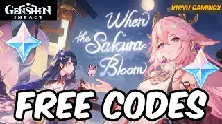 Genshin Impact Version 2.5 FREE PRIMOGEM CODES!