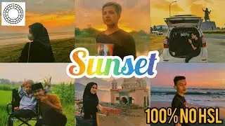 VSCO Tutorial! Cara Edit Foto *Sunset* Preset Aesthetic | 100% Tidak Menggunakan HSL
