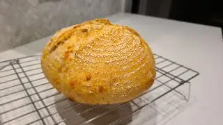 How to Make Rosemary Cheddar Sourdough Bread (Using a Stand Mixer)