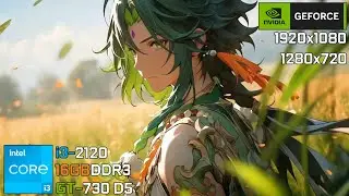 Genshin Impact | Intel Core i3 2120 + GT 730 DDR5 OC in 2025