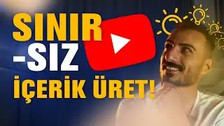 💡Bu Video Seni YouTuber YAPACAK! İçerik Üretme Derdine SON!
