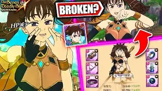 FULL UR GEAR QUEEN DIANE IS THE GODDESS OF PVP!! TANK + DPS HYBRID! | Seven Deadly Sins: Grand Cross