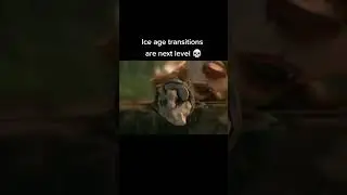 Ice age transitions are next level 💀 