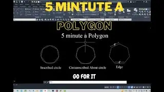 HOW TO USE POLYGON COMMAND??