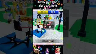 i finally got all da dev's ugcs from The Classic event!!! #edit #2024 #roblox #memes #kawaiicore