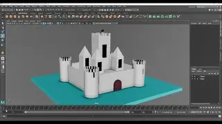 How to Make Castle  in Maya 2022