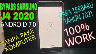 bypass akun google samsung J4 2020 android 7.0 tanpa komputer.