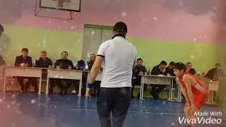 Курбаналиев Абдулбасир(Хебатли) Магомедов Салман(Кидеро) 38 кг
