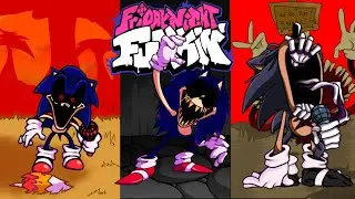 [FANMADE]Friday Night Funkin' Too-Slow-Encore + You can't run-encore + Execution-encore [REMASTERED]