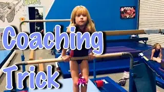 How to Coach Beginner Gymnastics Bars: A Trick to Teach the Front Support
