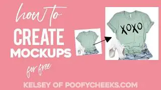 How to Create Mockups in Canva - Creating ETSY Mockups for Shirts and More