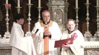 Santa Misa. 4K. Caballeros Santo Sepulcro Jerusalén. Ronda 2024