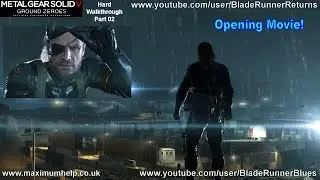 Metal Gear Solid V Ground Zeroes Opening Movie PS4 1080p HD