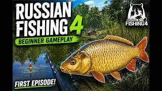 Russian Fishing 4 Beginner Gameplay - Exploring Maps and Catching Carp | First Episode