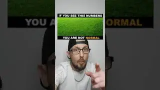 I'd You SEE This NUMBER Your Not Normal 