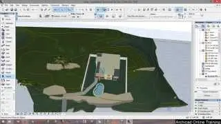 12 - Making the evironnement - Archicad 18 tutorial from A to Z