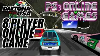 Daytona USA Online - (60fps version) 8P Advanced Mirrored Blue Car - 2nd (Nov 2023)