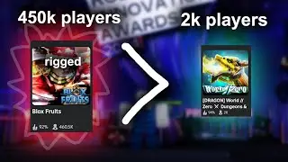 Why the Roblox Innovation Awards SUCKS