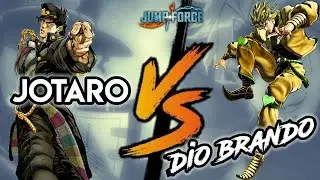 JOTARO vs DIO BRANDO !!! jump force gameplay
