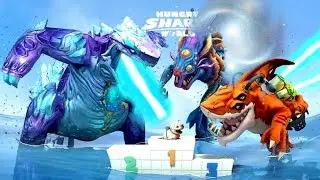 TOP 3 HUNGRY SHARK WORLD! MELTDOWN VS COSMIC ALAN VS SHIN SHARKJIRA - Hungry Shark World