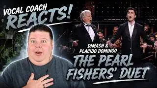 Vocal Coach Reacts to Dimash & Placido Domingo - The Pearl Fishers' Duet