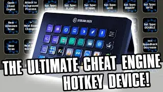 The ULTIMATE Cheat Engine Hotkey Device: Stream Deck XL from Elgato!