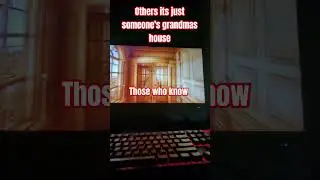 it's just someones grandma's house
