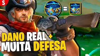 MUITO DANO + MUITA DEFESA COM A NOVA BUILD DELE!
