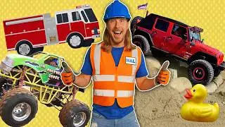 Fire Trucks, Monster Trucks, and Jeep Jam with Handyman Hal