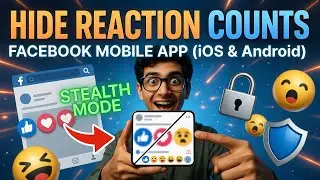 How To Hide Likes & Reactions On Facebook Posts 2026 Privacy Trick