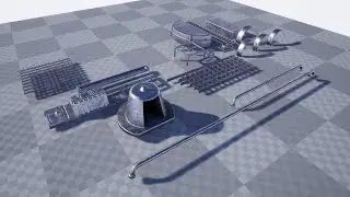 Death Star Pt.24 - How I'm Setting Up in Unreal Engine 4 -2020 09 02