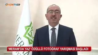 Meram'da yaz ödüllü fotoğraf yarışması başladı