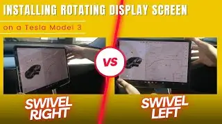 Rotating Display Screen on Tesla Model 3