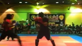 Sanda fight at Legends of Kung Fu Tournament 2012