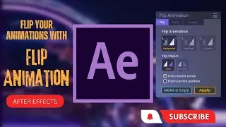 Flip Your Animations with Flip Animation in After Effects