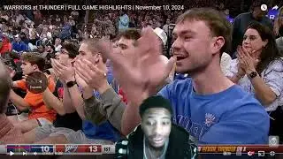 Warriors vs Thunder NBA Highlights Reaction