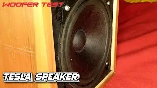 Tesla speaker - Woofet test - Bass I Love You