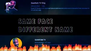 Quantum TV created another channel??? Never have I seen Quantum TV get this upset