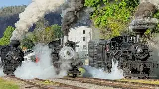 Cass Scenic Railroad - Spring Geared Steam