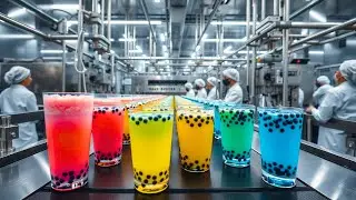 How BOBA Tea Is Made | Inside The Factory