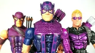Marvel Legends HAWKEYE Action Figure Comparison