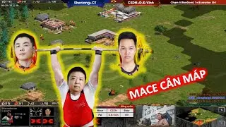 AOE Highlights | SHENLONG thể hiện ĐẲNG CẤP khi cầm MACE cân bản đồ !!!