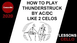 How to Play Thunderstruck By AC/DC Like 2Cellos