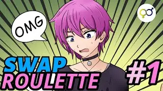 A Swap Roulette Episode 1 | He Trades Places with a Transwoman | Bodyswap Comic Dub