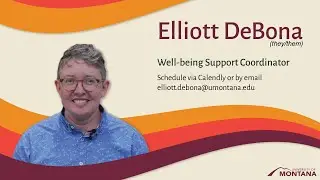 Missoula College Well-being Support Coordinator - Elliott DeBona