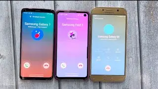 Incoming + Outgoing Call Samsung Galaxy S8 vs S10e vs Galaxy A7
