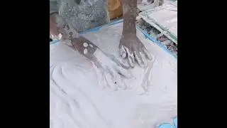 Amazing Process of Making plaster tiles for your home. #plasterdesign #plasterofparis #plasterwall